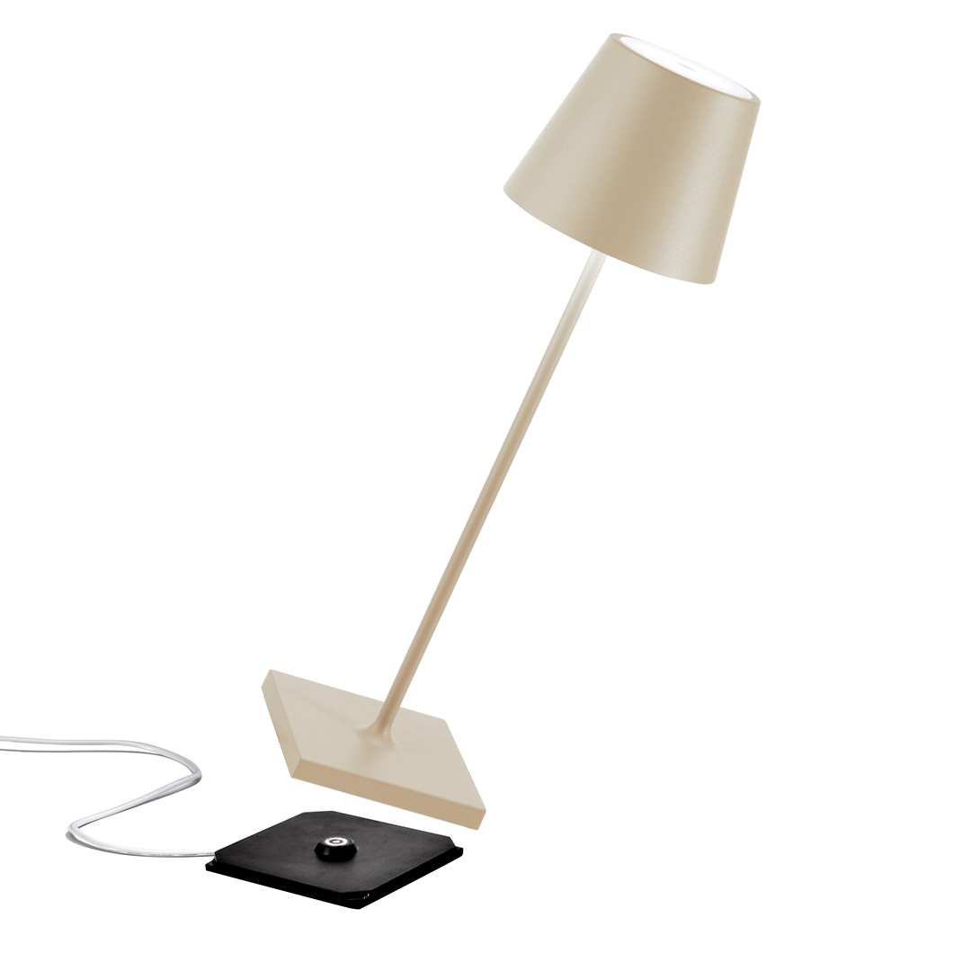 Poldina Tavolo Pro LED Lampe Sand
