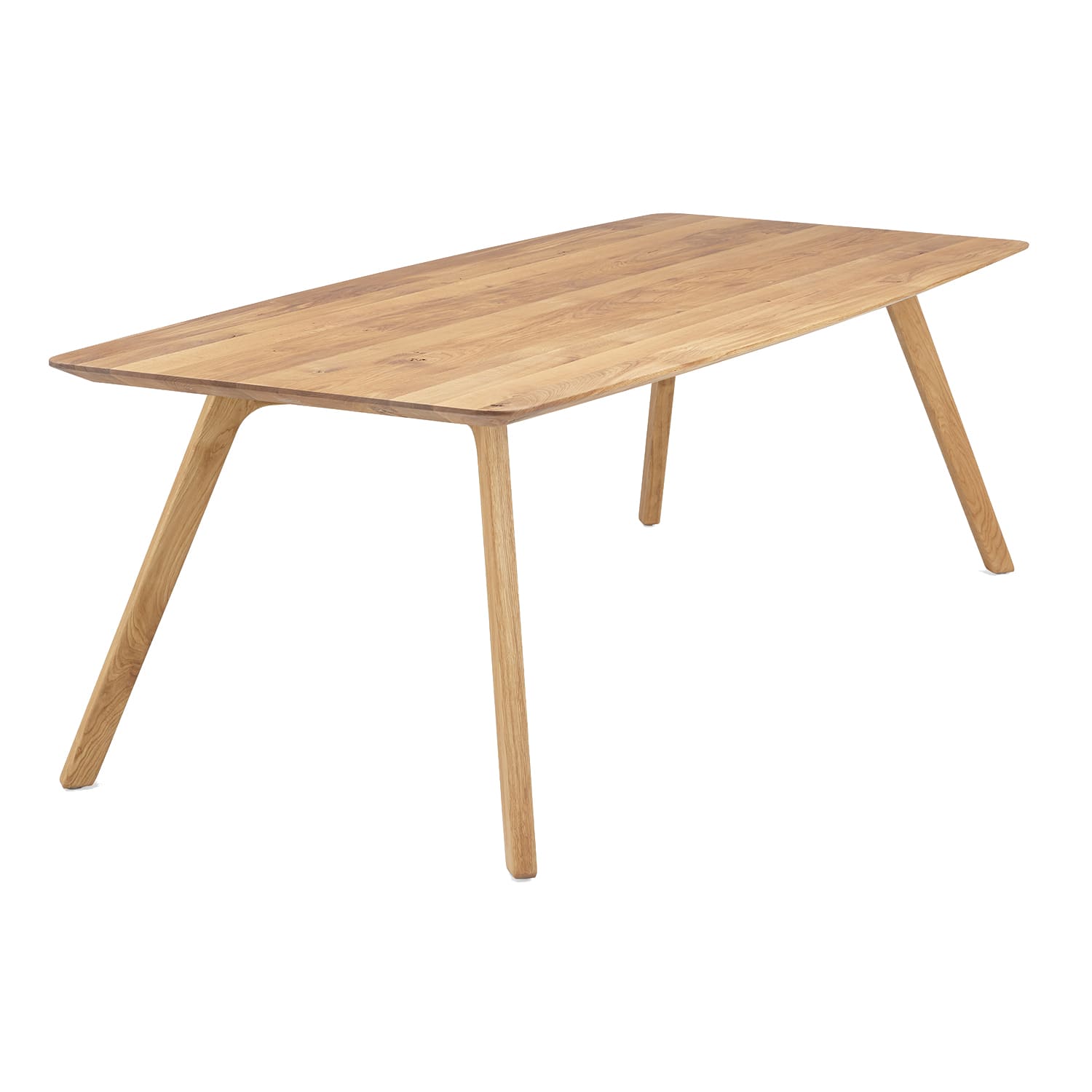 Tisch Eiche 3cm F-Holzbeine