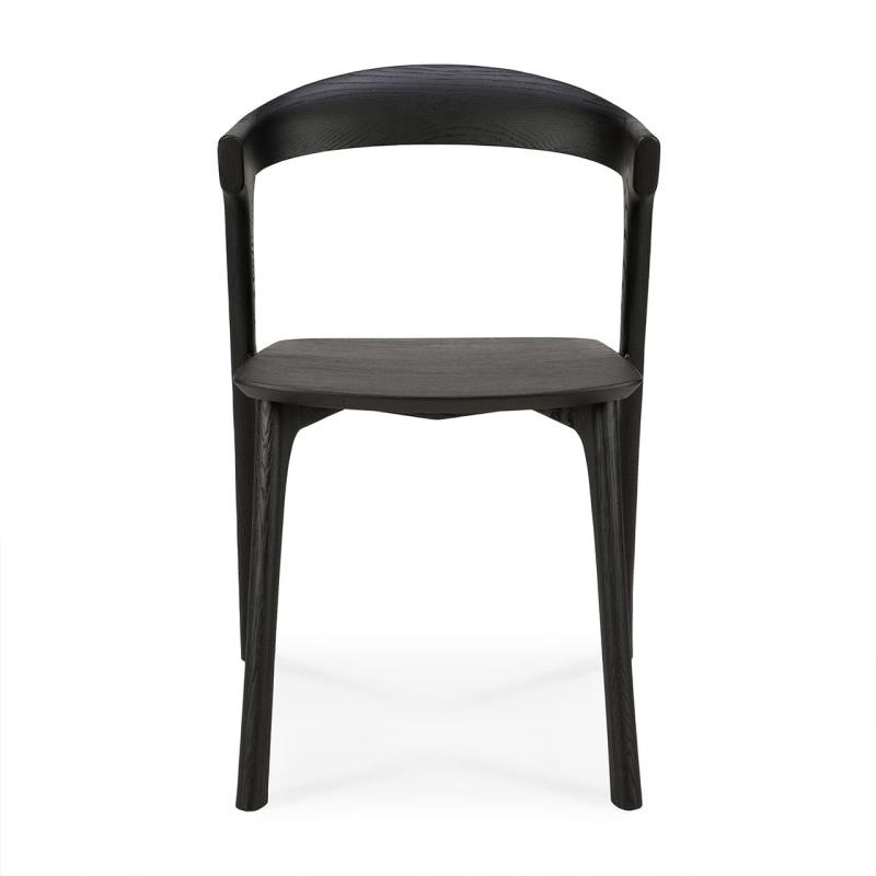 Bok Stuhl Eiche - schwarz lackiert