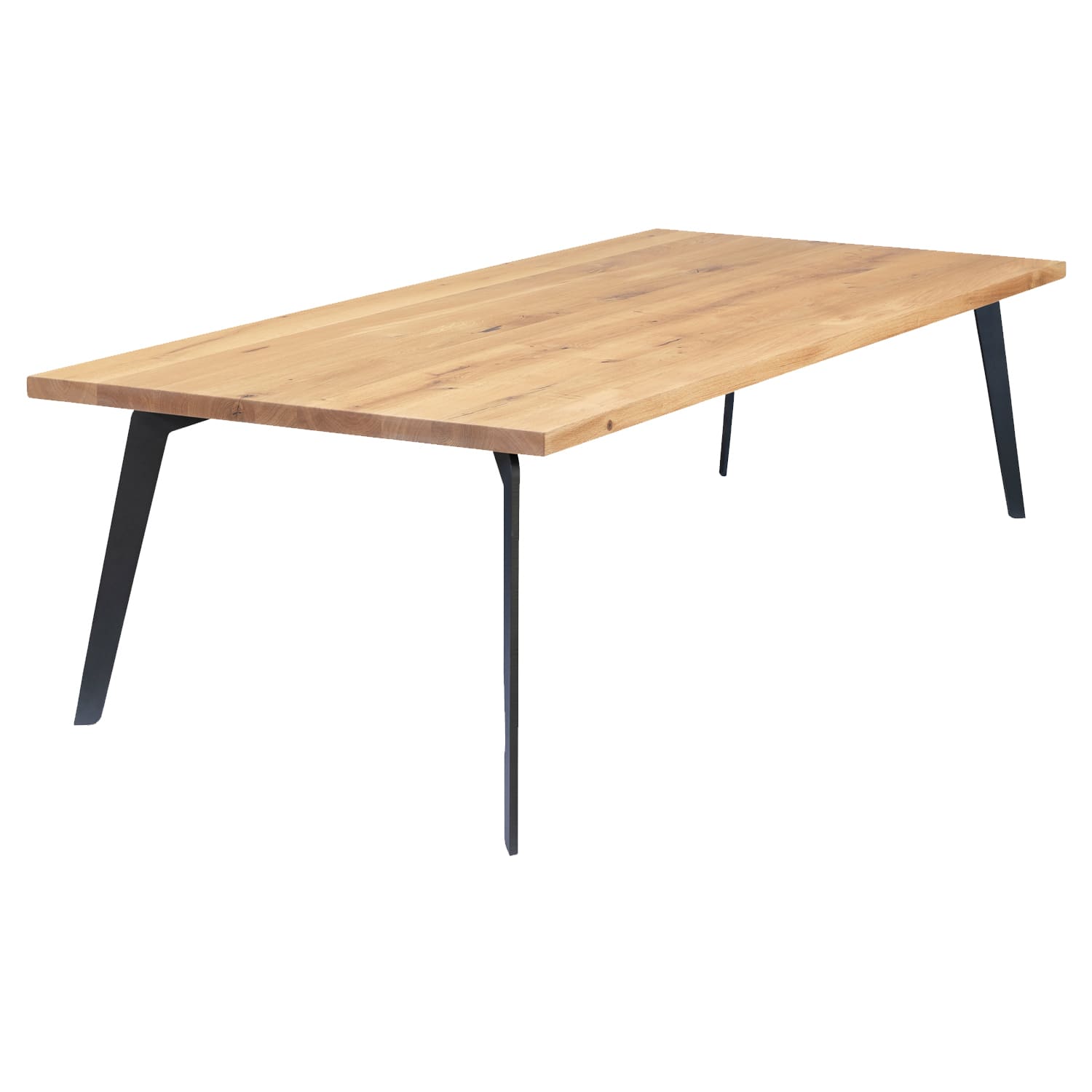 Tisch Eiche 4cm Lou Gestell 180x90cm