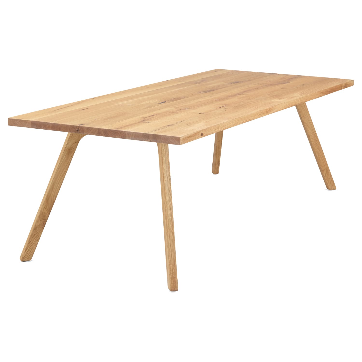 Tisch Eiche 3cm F-Holzbeine