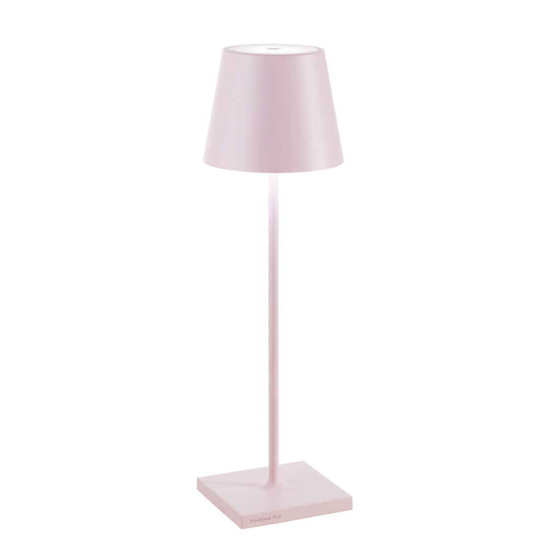 Poldina Tavolo Pro LED Lampe Rosa