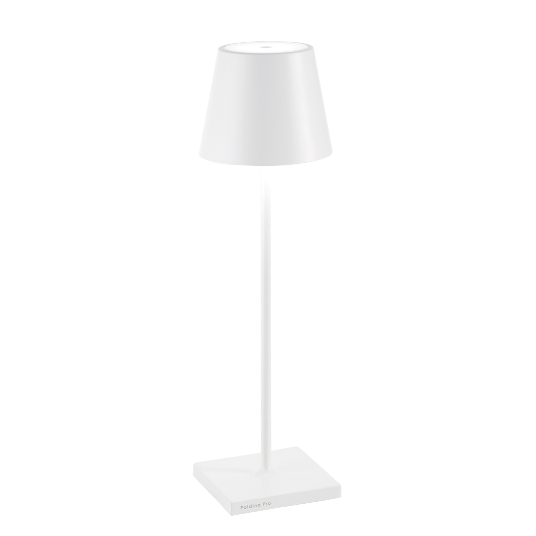 Poldina Tavolo Pro LED Lampe Weiß